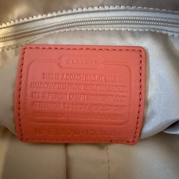 Coach Ashley Leather Satchel - Picture 10 of 10